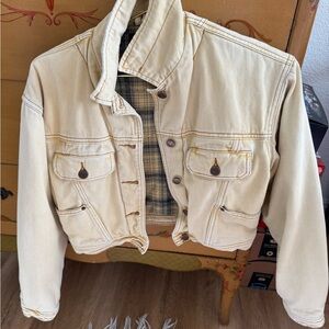 BDG Cream Jean Jacket for Women